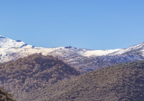 Sierra Nevada gebergte in Andalusië