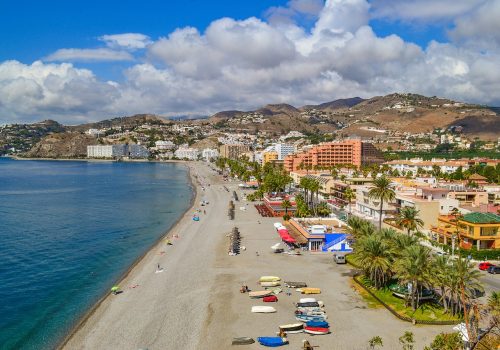 Strand van Almunecar